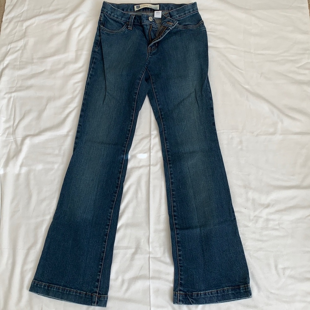 Gap Factory long and lean jeans, size 2